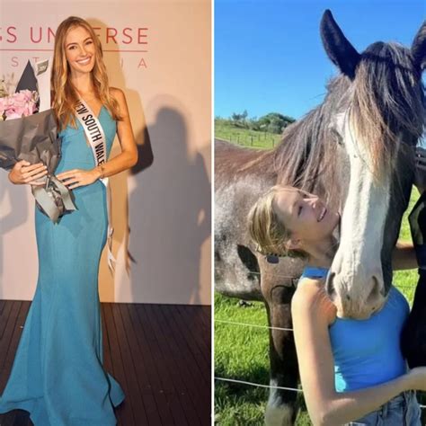 Miss Universe Finalist Sienna Weir Dies At 23 After Tragic Horse。